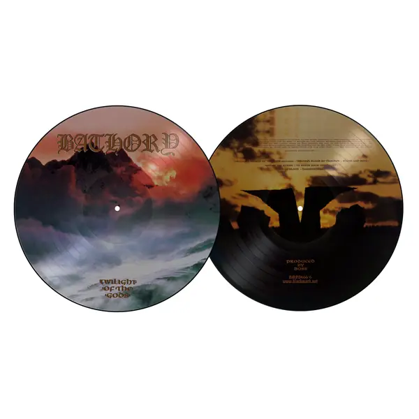 BATHORY - Twilight Of The Gods · PICTURE DISC LP BATHORY - Twilight Of The Gods · PICTURE DISC LP (Black Metal Vinyl)