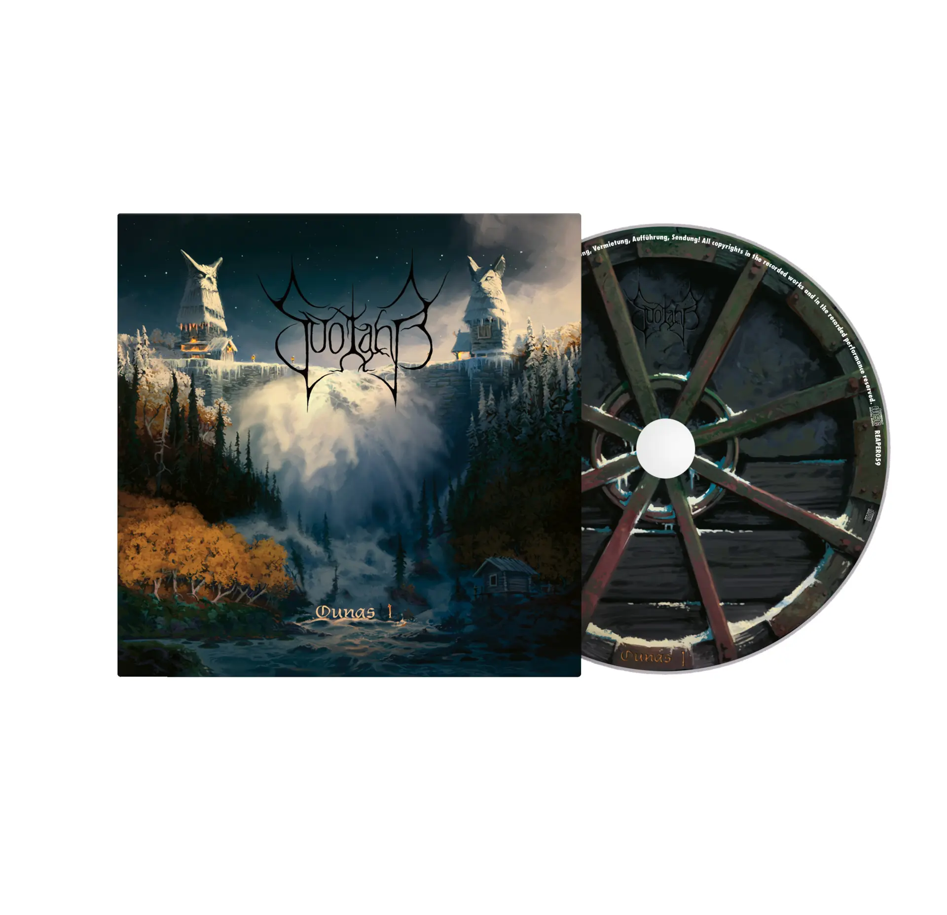 SUOTANA · Ounas I | DIGIPAK CD SUOTANA · Ounas I | DIGIPAK CD (Melodic Death Metal CDs)