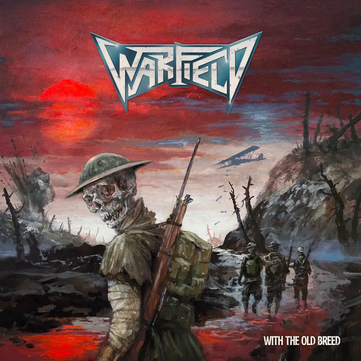 WARFIELD - With The Old Breed · BLACK LP (Thrash Metal Vinyl) · Picture 1