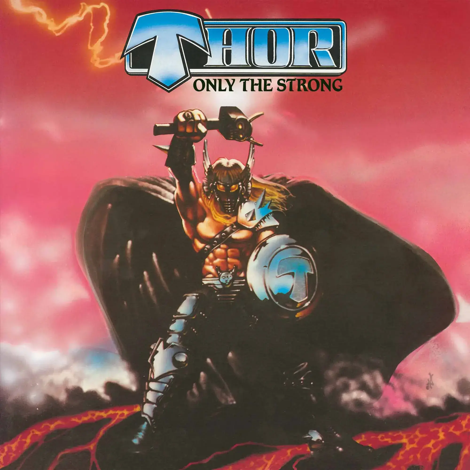 THOR - Only The Strong · BLACK LP · Picture 1 THOR - Only The Strong · BLACK LP (Heavy Metal Vinyl) · Picture 1