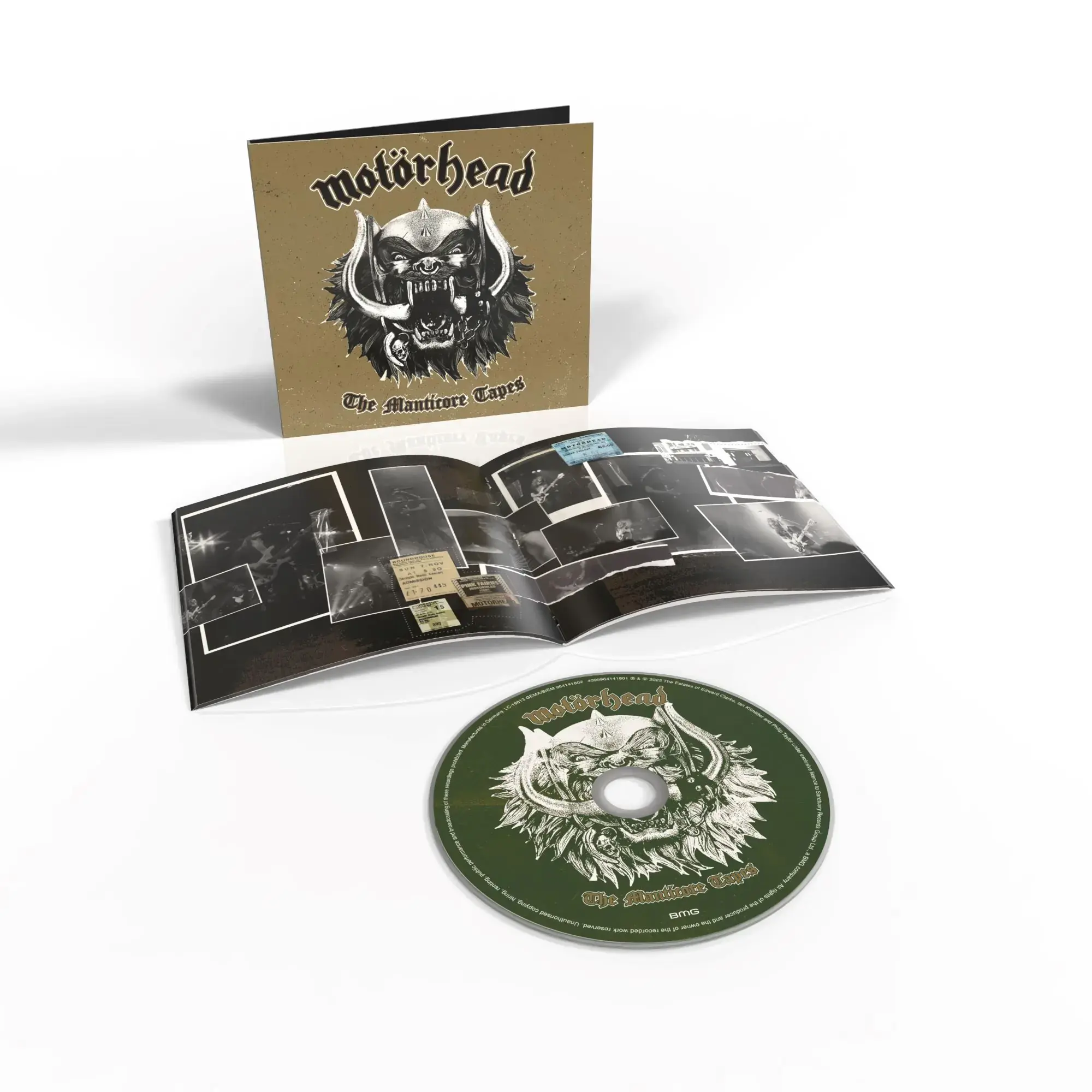 MOTÖRHEAD - The Manticore Tapes · DIGISLEEVE CD · Picture 2 MOTÖRHEAD - The Manticore Tapes · DIGISLEEVE CD (Heavy Metal/Hardrock CDs) · Picture 2