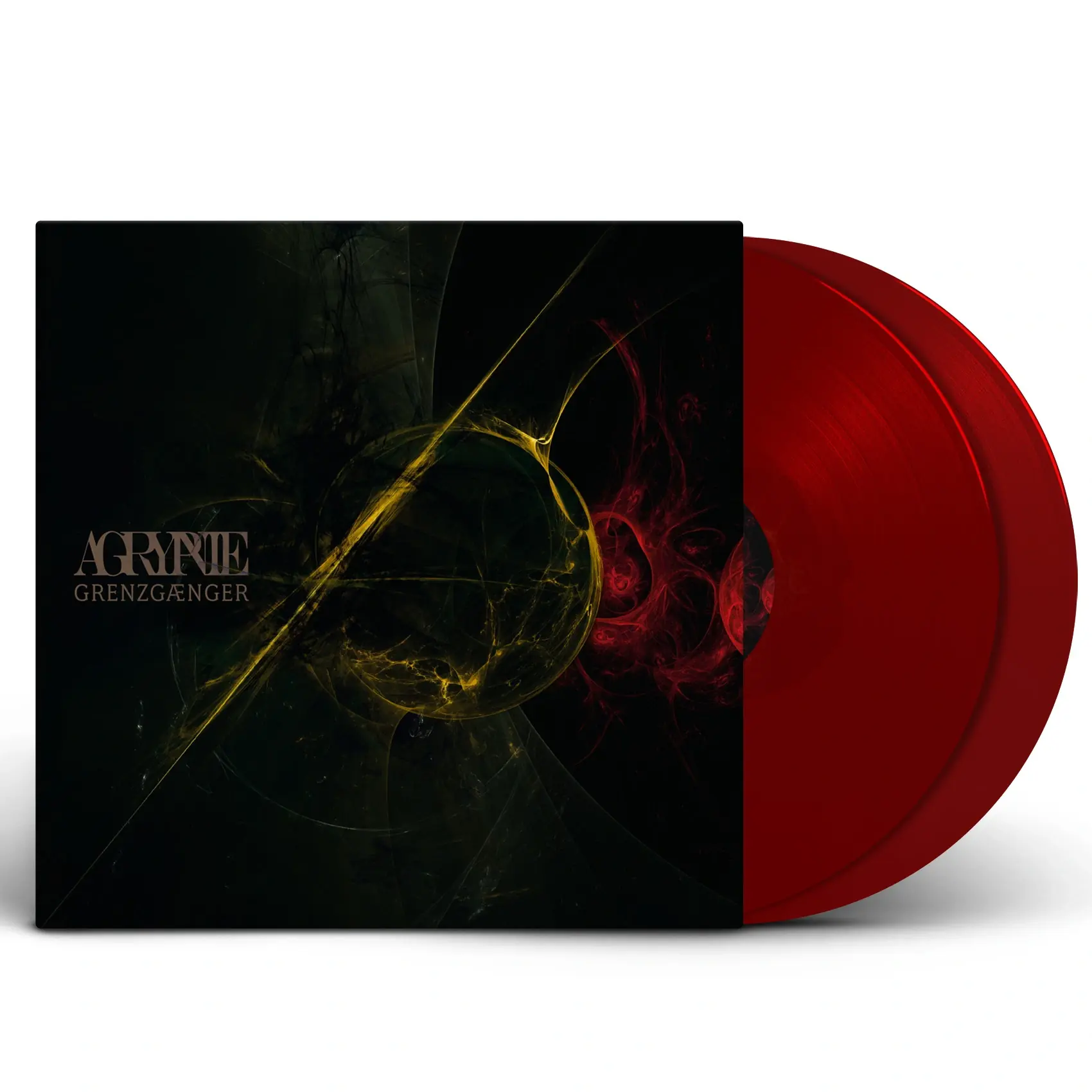 AGRYPNIE · Grenzgaenger (B-Stock) | DELUXE RED/GREY 4LP BOX SET (Black Metal Vinyl) · Picture 3