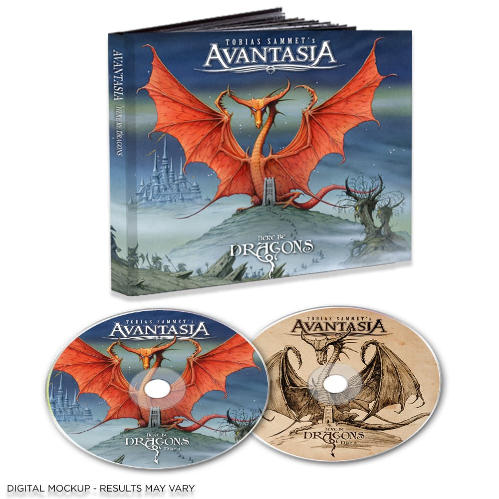 AVANTASIA - Here Be Dragons [2CD MEDIABOOK]