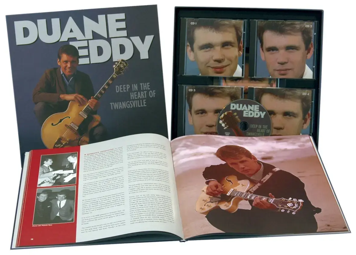 DUANE EDDY - Deep In The Heart Of Twangsville - The Complete RCA Victor Recordings · 6CD BOXSET DUANE EDDY - Deep In The Heart Of Twangsville - The Complete RCA Victor Recordings · 6CD BOXSET (Rock CDs)