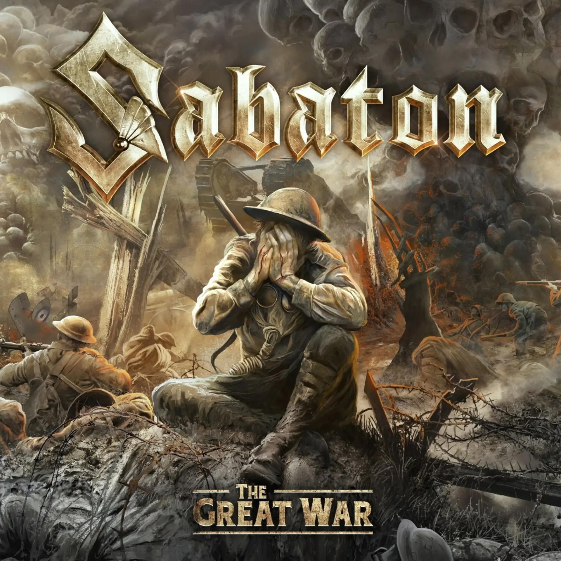 SABATON - The Great War · BLACK LP (Heavy Metal Vinyl) · Picture 1