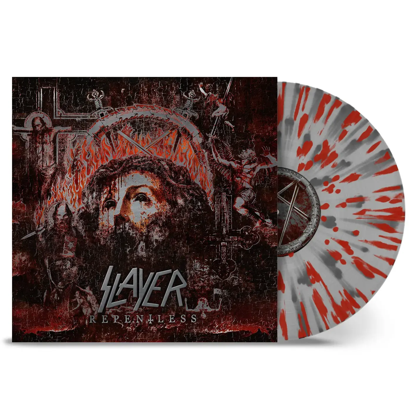 Repentless SLAYER - Repentless (10th Anniversary) · CLEAR/SILVER/RED SPLATTER LP ...