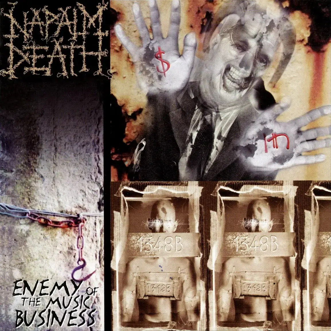 NAPALM DEATH - Enemy Of The Music Business + Leaders Not Followers · CD (Grindcore/Death Metal CDs)