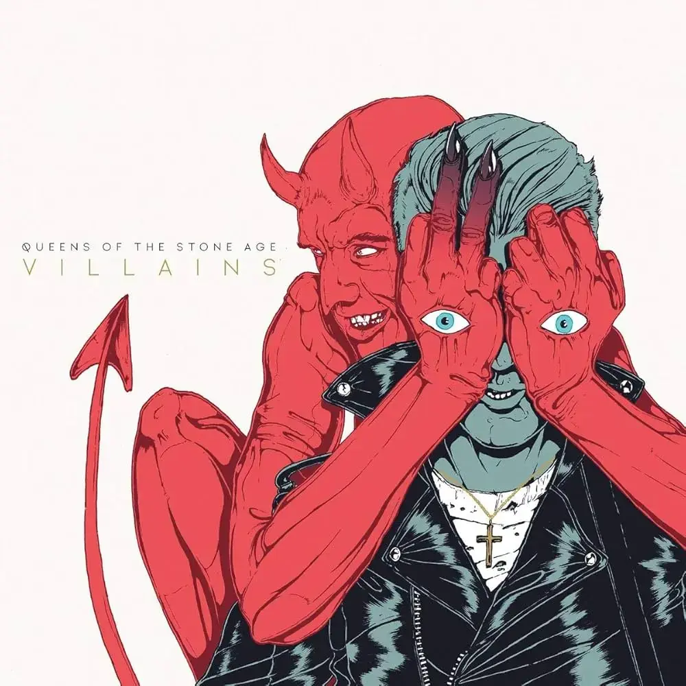 QUEENS OF THE STONE AGE - Villians · OPAQUE WHITE 2LP (Alternative Rock Vinyl) · Bild 1