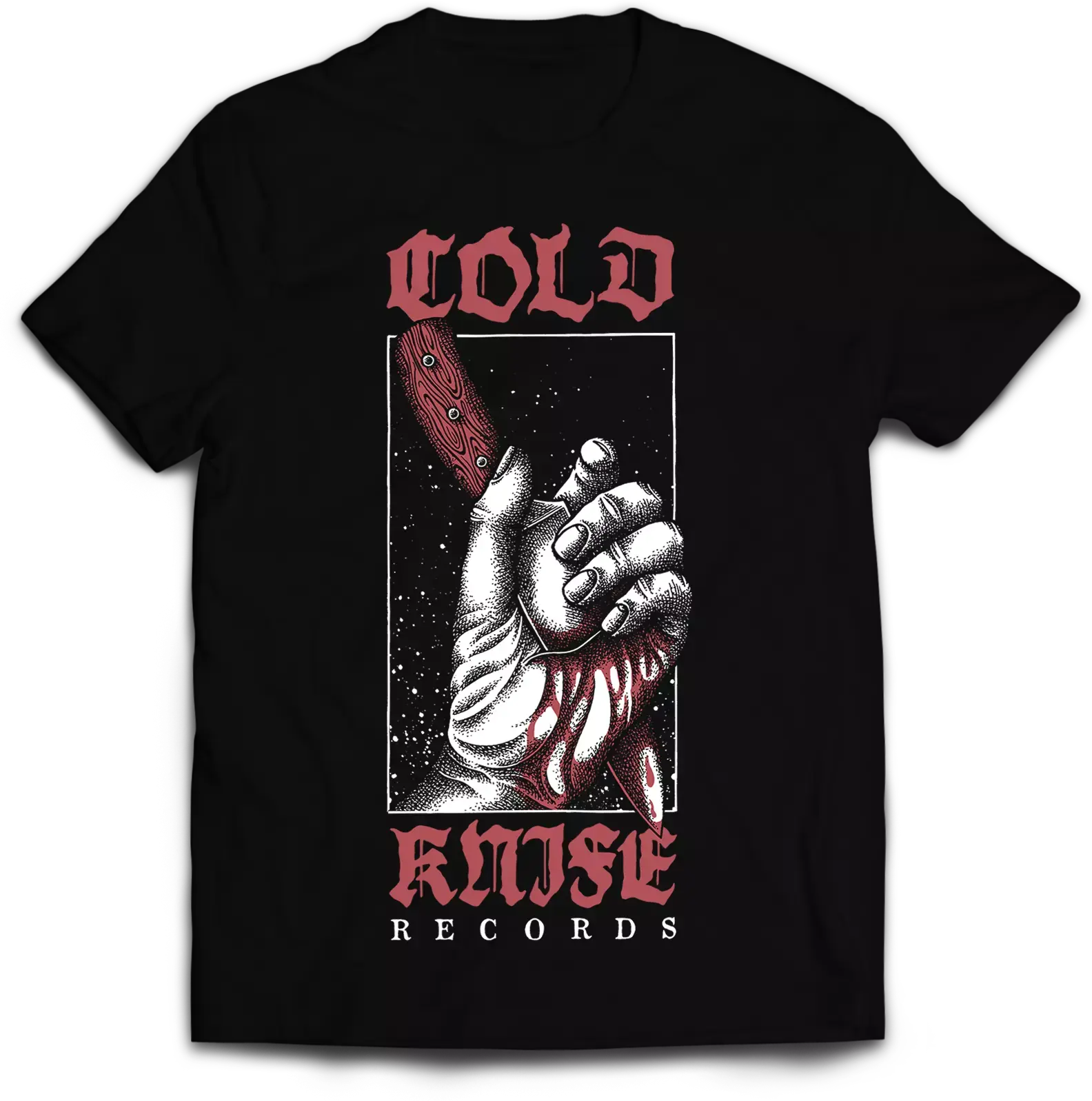 COLD KNIFE RECORDS - Logo · T-SHIRT COLD KNIFE RECORDS - Logo · T-SHIRT (Heavy Metal Clothes)