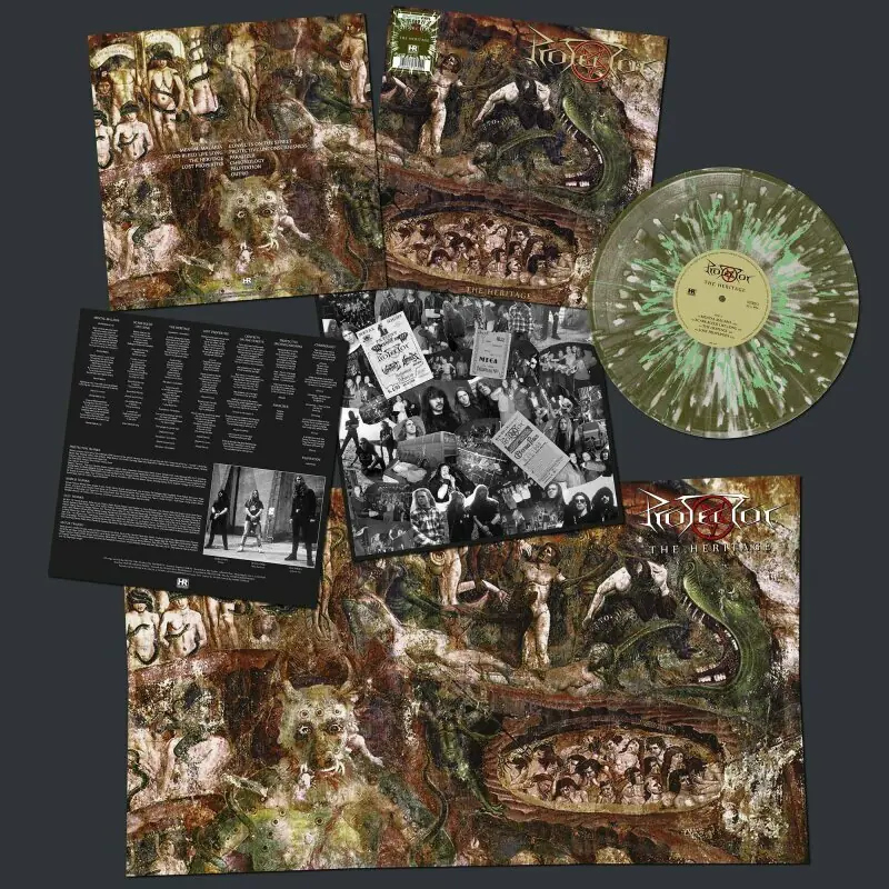 PROTECTOR - The Heritage · SPLATTER LP