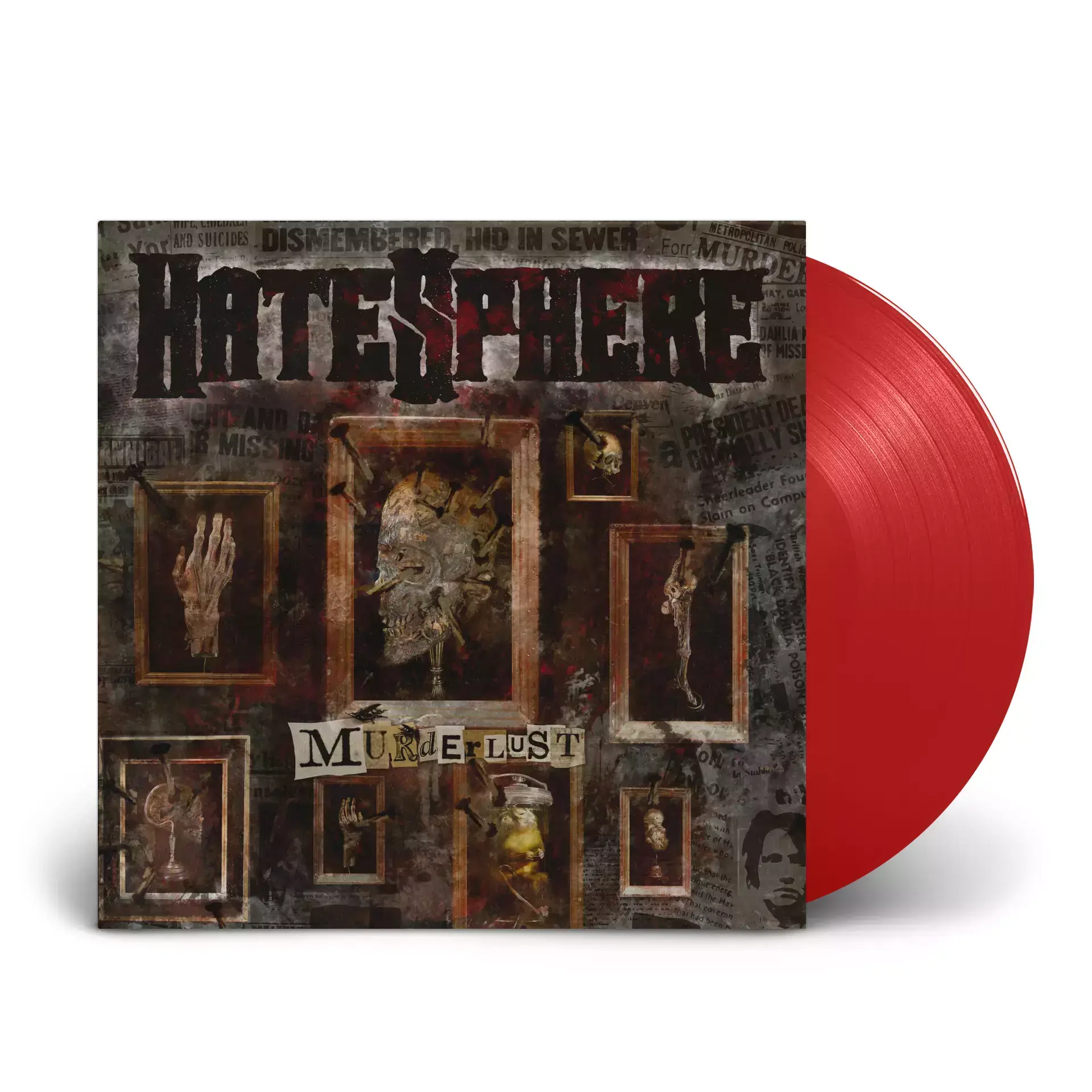 HATESPHERE - Murderlust · RED LP HATESPHERE - Murderlust · RED LP (Thrash Metal Vinyl)