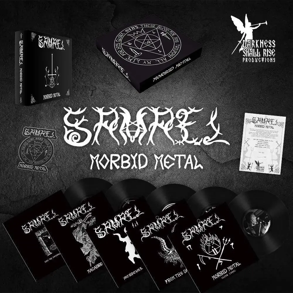 SAMAEL - Morbid Metal · BLACK 7" BOX SET (Black Metal Vinyl)