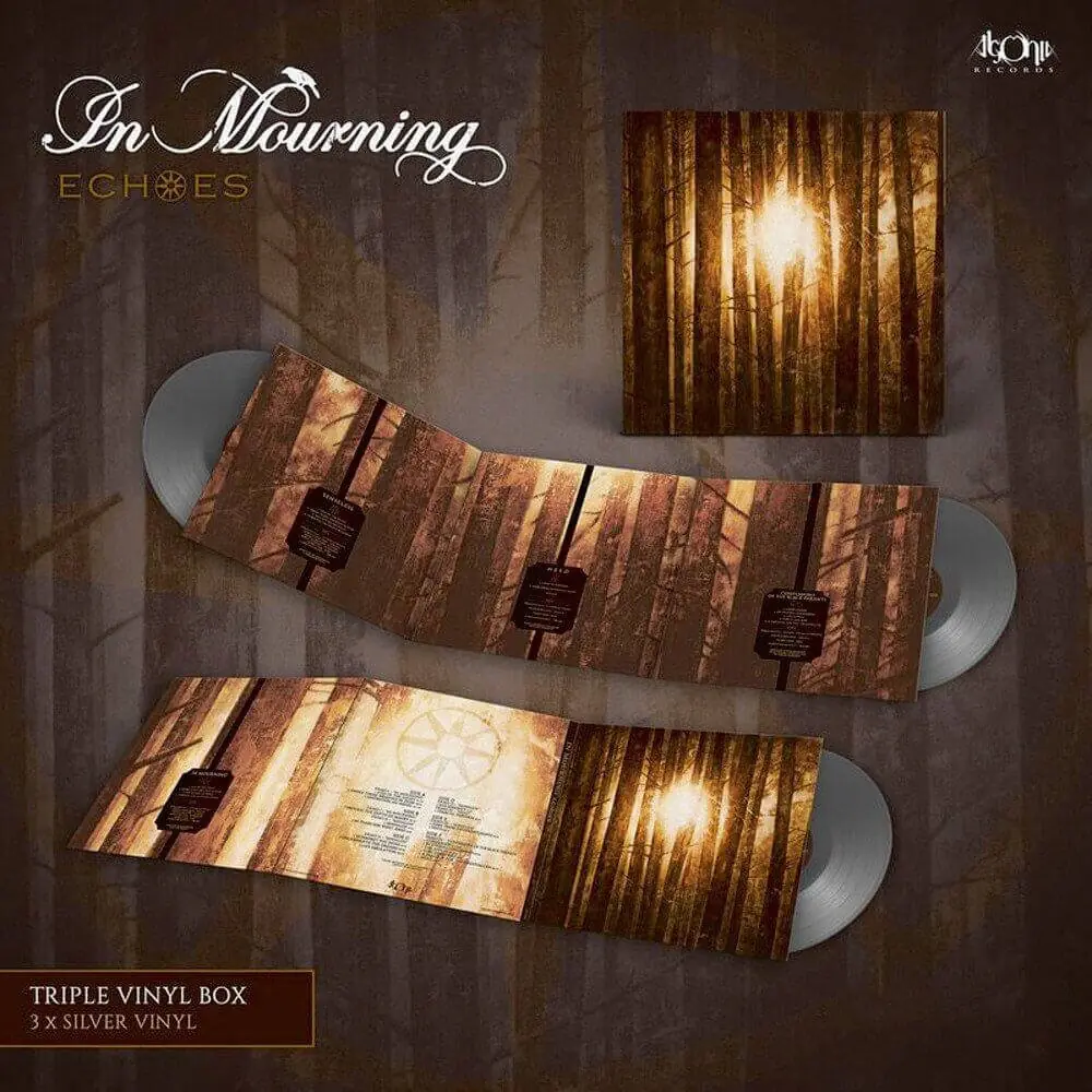 IN MOURNING - Echoes · SILVER 3LP · Picture 2 IN MOURNING - Echoes · SILVER 3LP (Melodic Death Metal Vinyl) · Picture 2