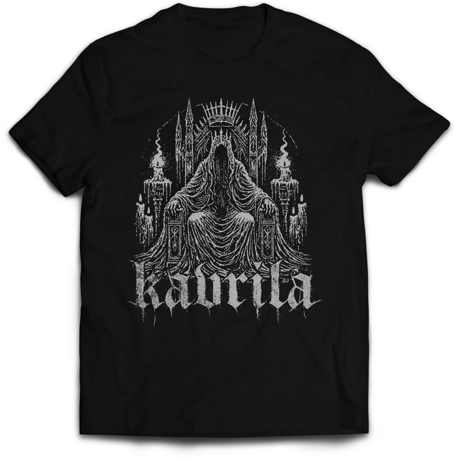 KAVRILA · Heretics I | CLEAR MARBLED WHITE/BLACK SPLATTER LP+SHIRT BUNDLE (Sludge/Doom Metal/Black Metal/Hardcore Vinyl) · Picture 2