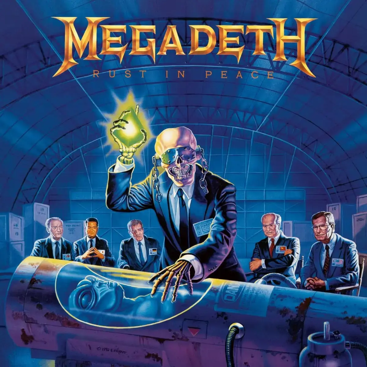 MEGADETH - Rust In Peace · BLACK LP (Thrash Metal Vinyl) · Picture 1