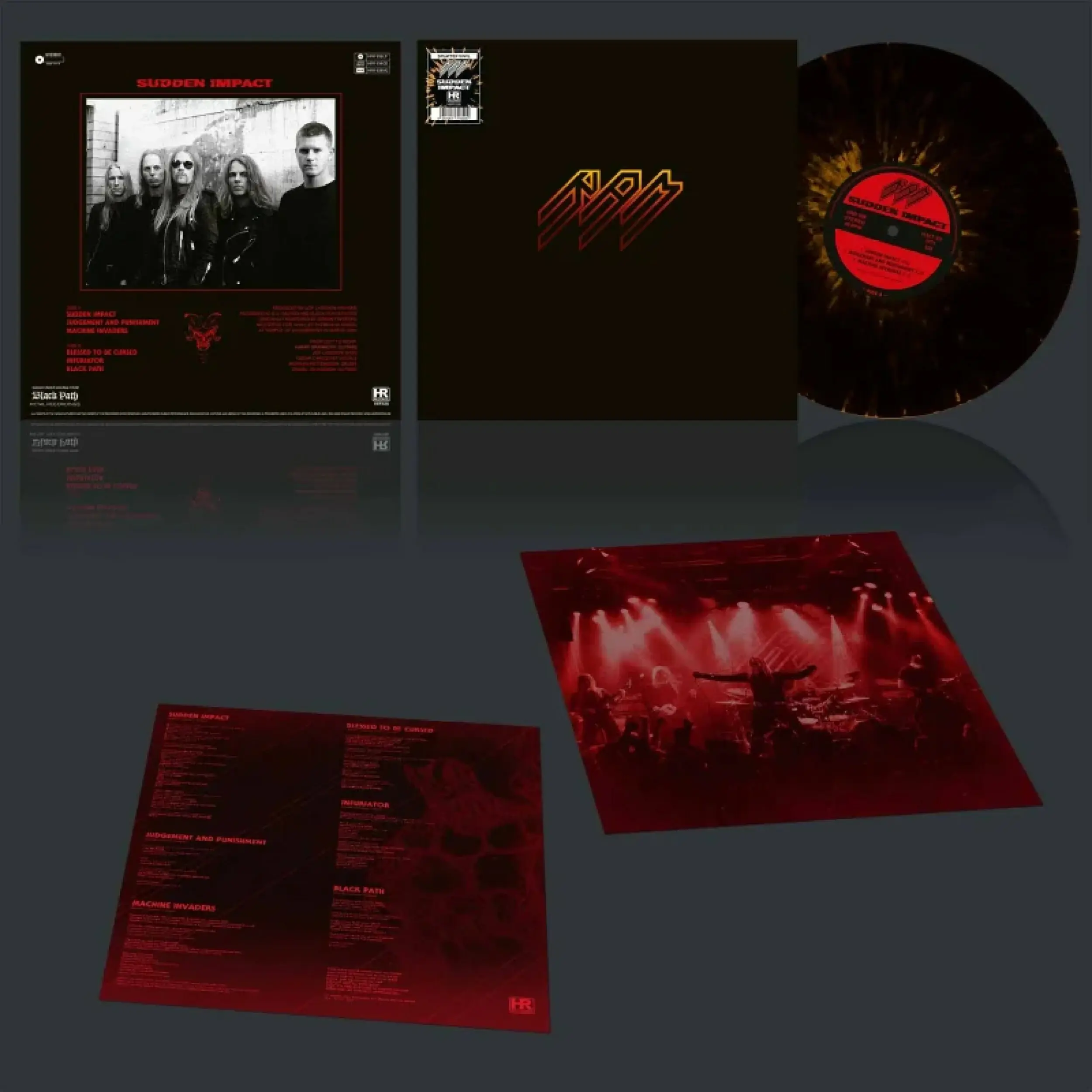 RAM · Sudden Impact | SPLATTER LP RAM · Sudden Impact | SPLATTER LP (Heavy Metal Vinyl)