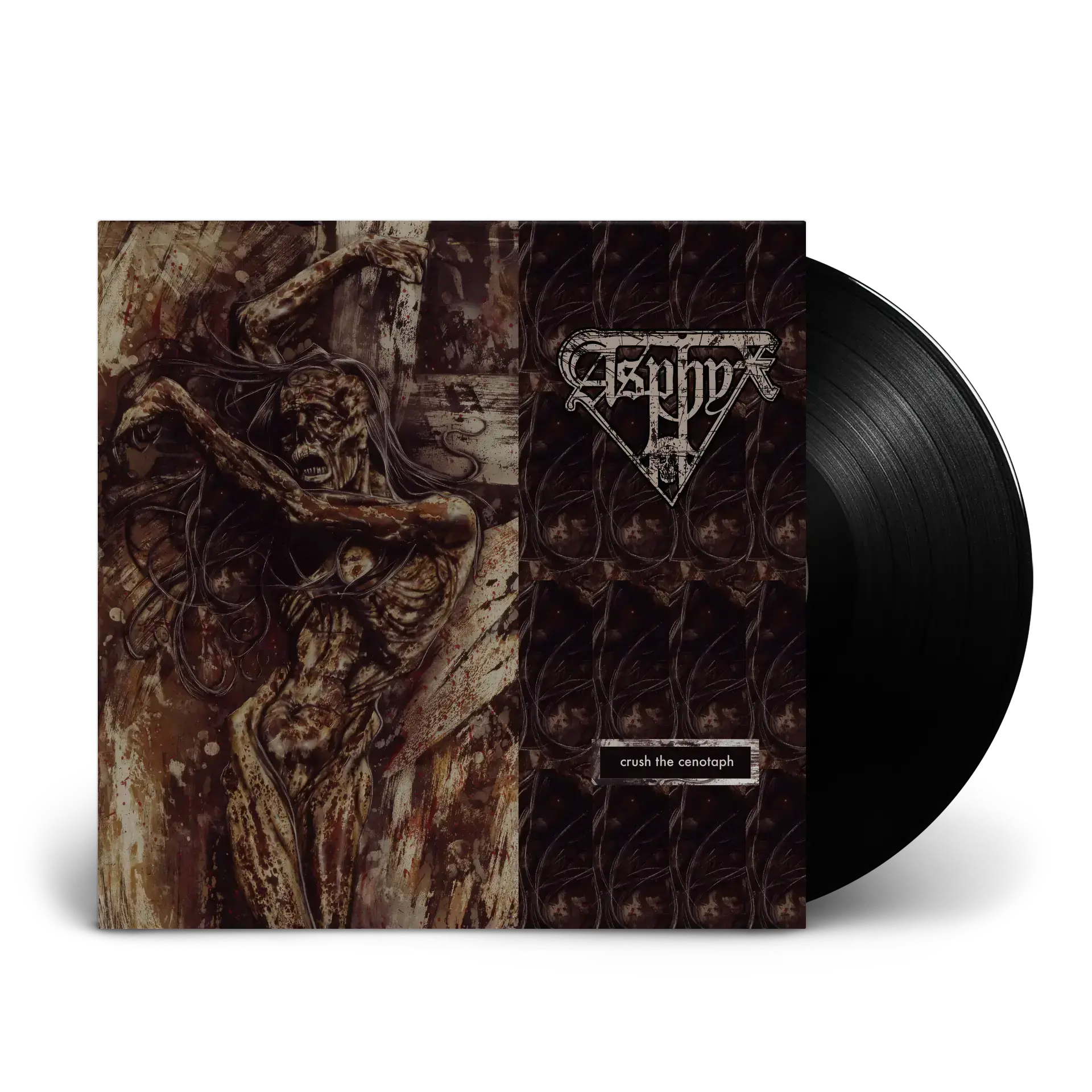 ASPHYX · Crush The Cenotaph | BLACK LP ASPHYX · Crush The Cenotaph | BLACK LP (Death Metal Vinyl)