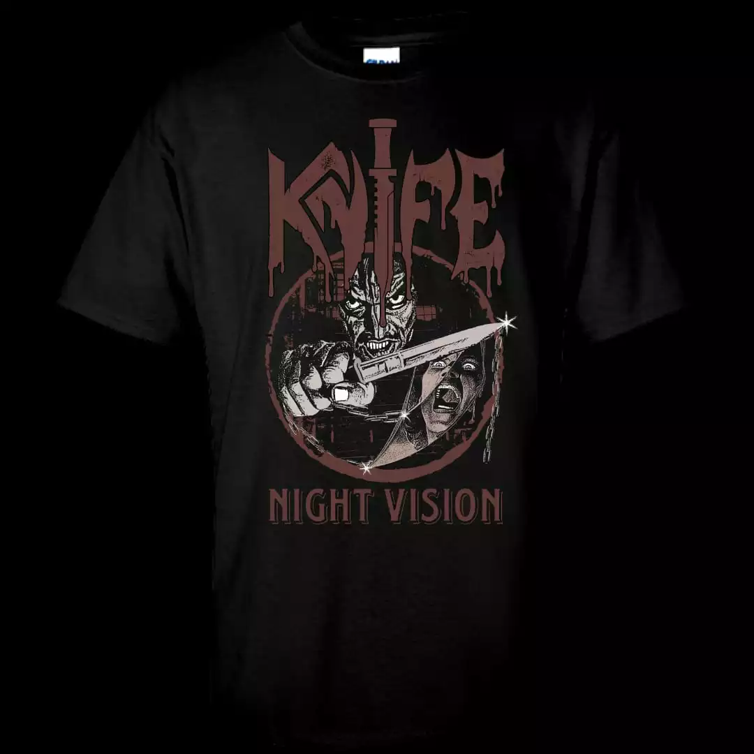 KNIFE · Night Vision | T-SHIRT KNIFE · Night Vision | T-SHIRT (Speed Metal Clothes)
