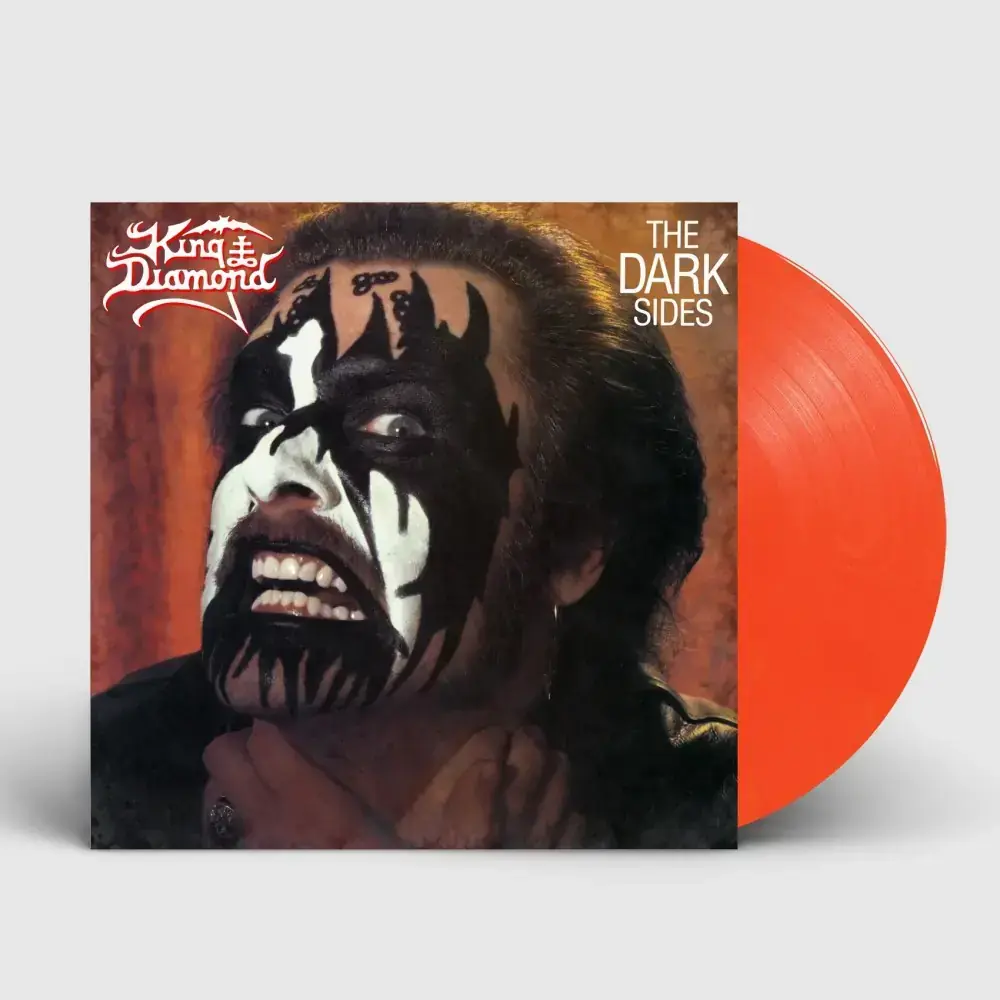 KING DIAMOND · The Dark Sides | ORANGE/WHITE MARBLED LP KING DIAMOND · The Dark Sides | ORANGE/WHITE MARBLED LP (Heavy Metal Vinyl)