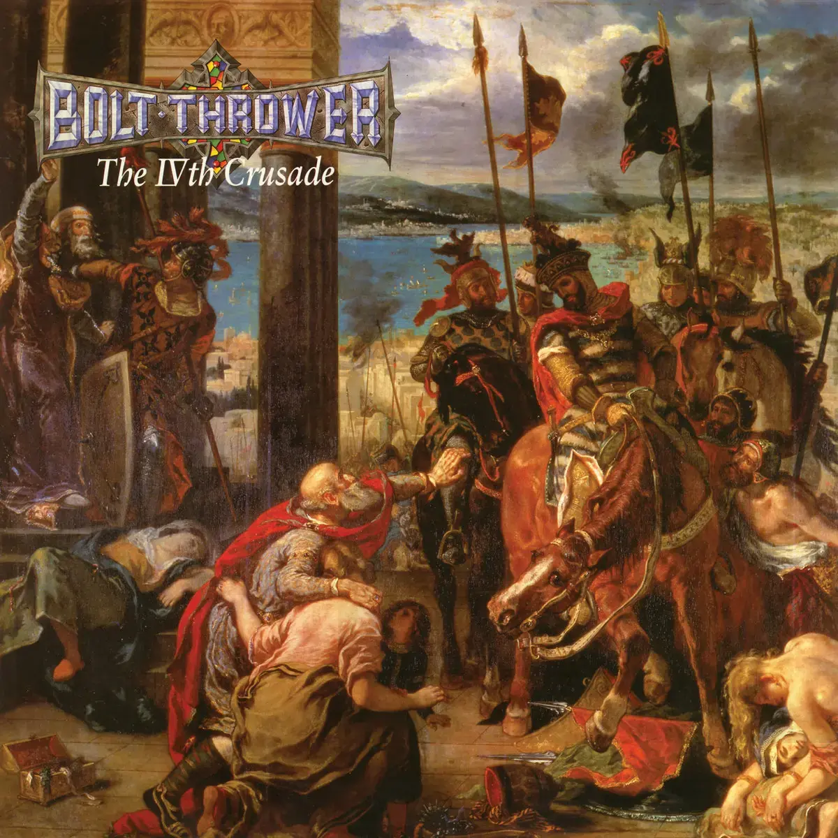 BOLT THROWER - The IVth Crusade (Re-Release FDR) · BLACK LP · Picture 1 BOLT THROWER - The IVth Crusade (Re-Release FDR) · BLACK LP (Death Metal Vinyl) · Picture 1