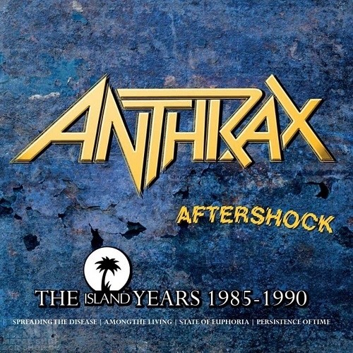 ANTHRAX · Aftershock - The Island Years | 4-CD BOXSET BOXCD (Thrash Metal CDs)