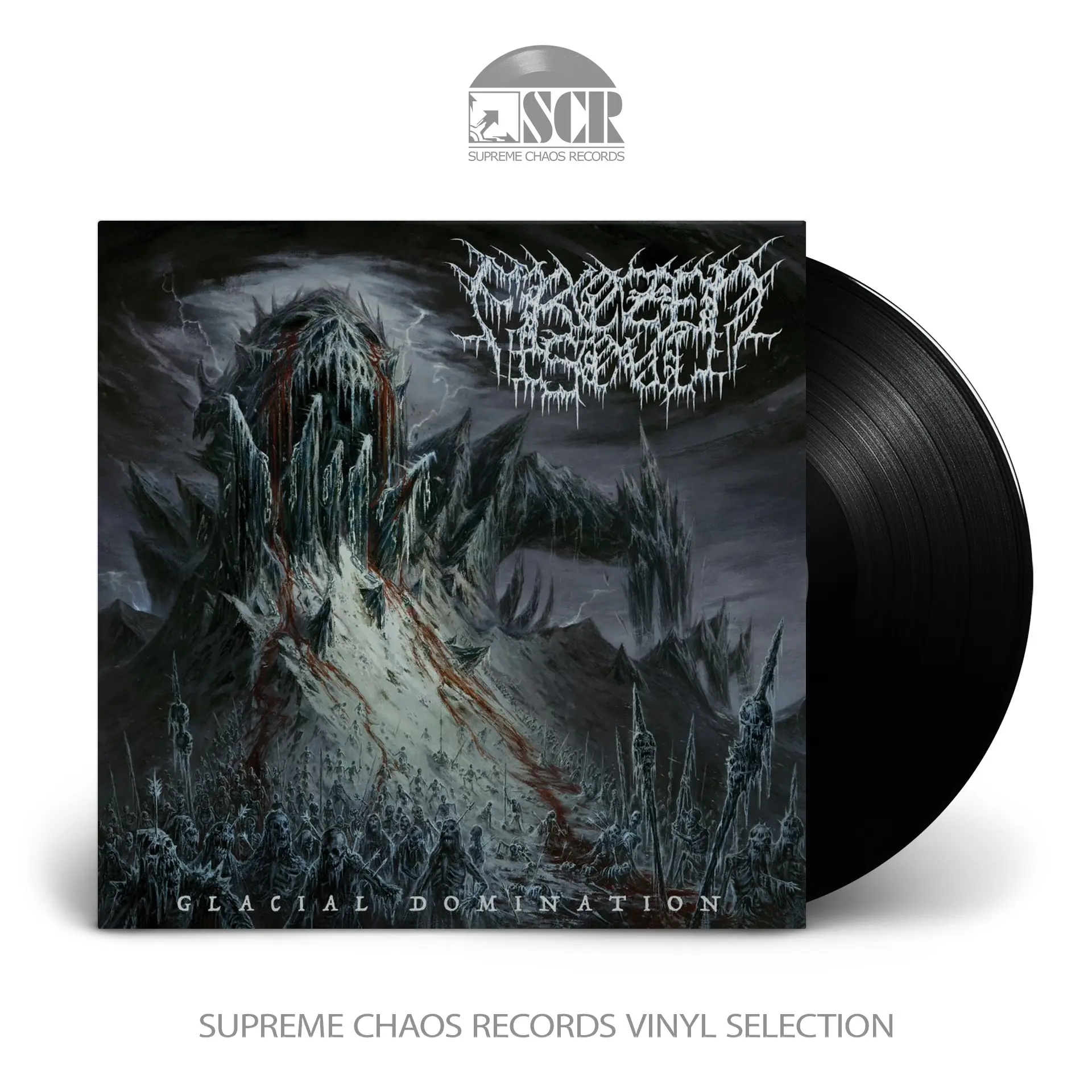 FROZEN SOUL · Glacial Domination | BLACK LP FROZEN SOUL · Glacial Domination | BLACK LP (Death Metal Vinyl)
