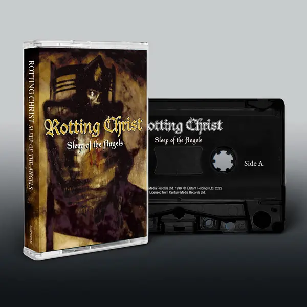 ROTTING CHRIST - Sleep Of The Angels · BLACK TAPE ROTTING CHRIST - Sleep Of The Angels · BLACK TAPE (Black Metal Tapes)