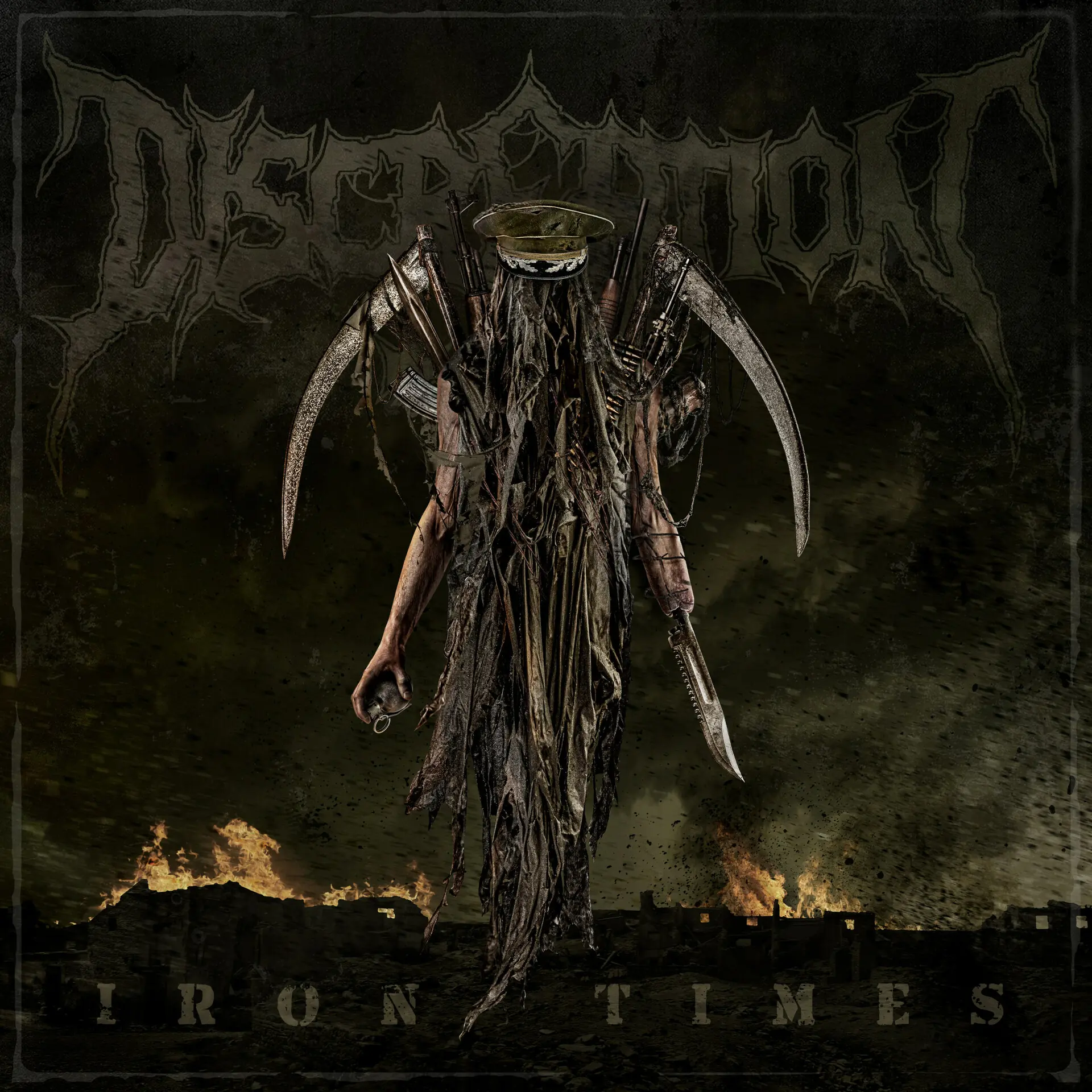 DISCREATION - Iron Times · GOLD LP (Death Metal Vinyl) · Picture 1