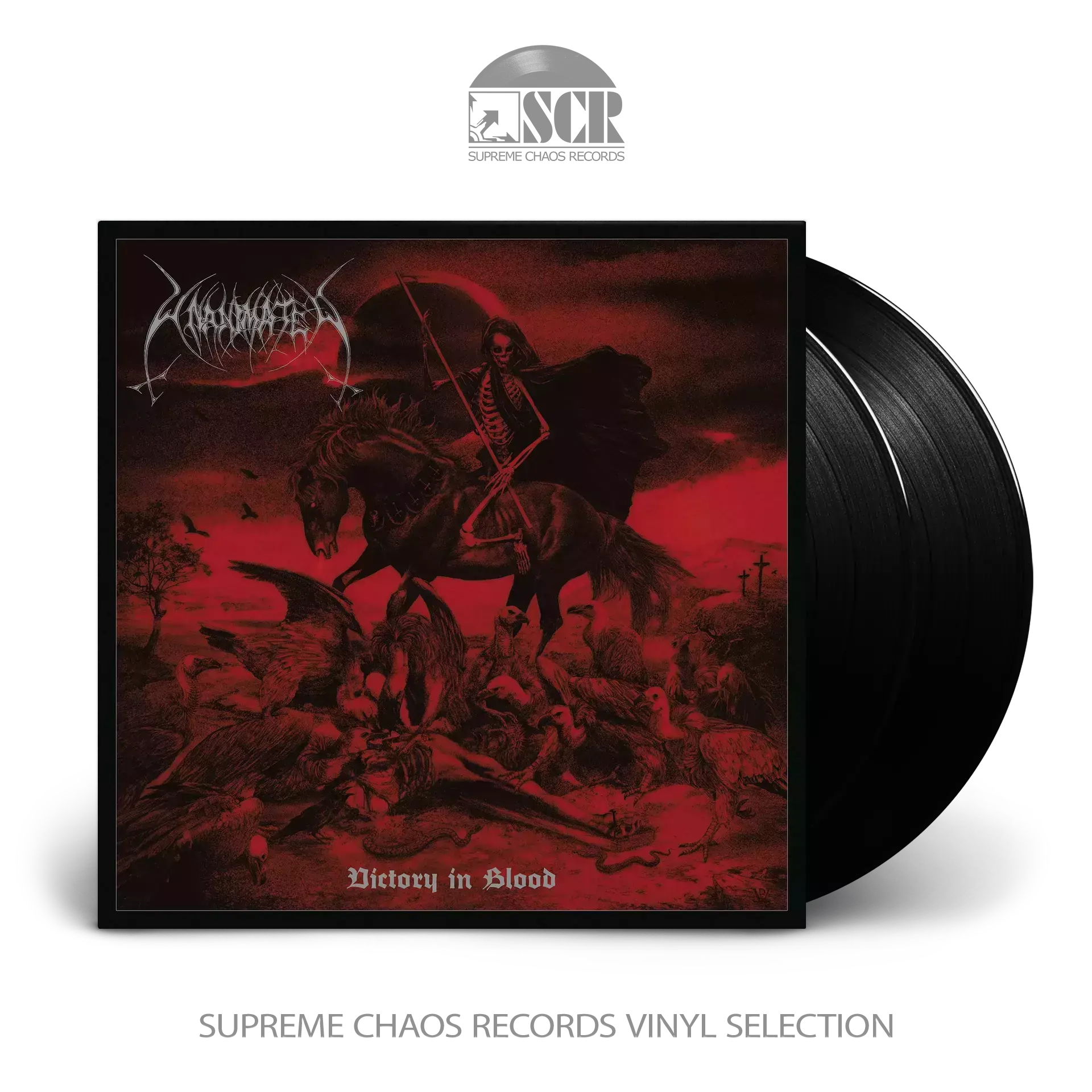 UNANIMATED - Victory in Blood · BLACK DLP UNANIMATED - Victory in Blood · BLACK DLP (Death Metal Vinyl)