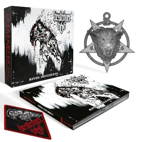 DESTRÖYER 666 - Never Surrender · DIGIBOX BOXCD (Thrash Metal/Black Metal CDs)