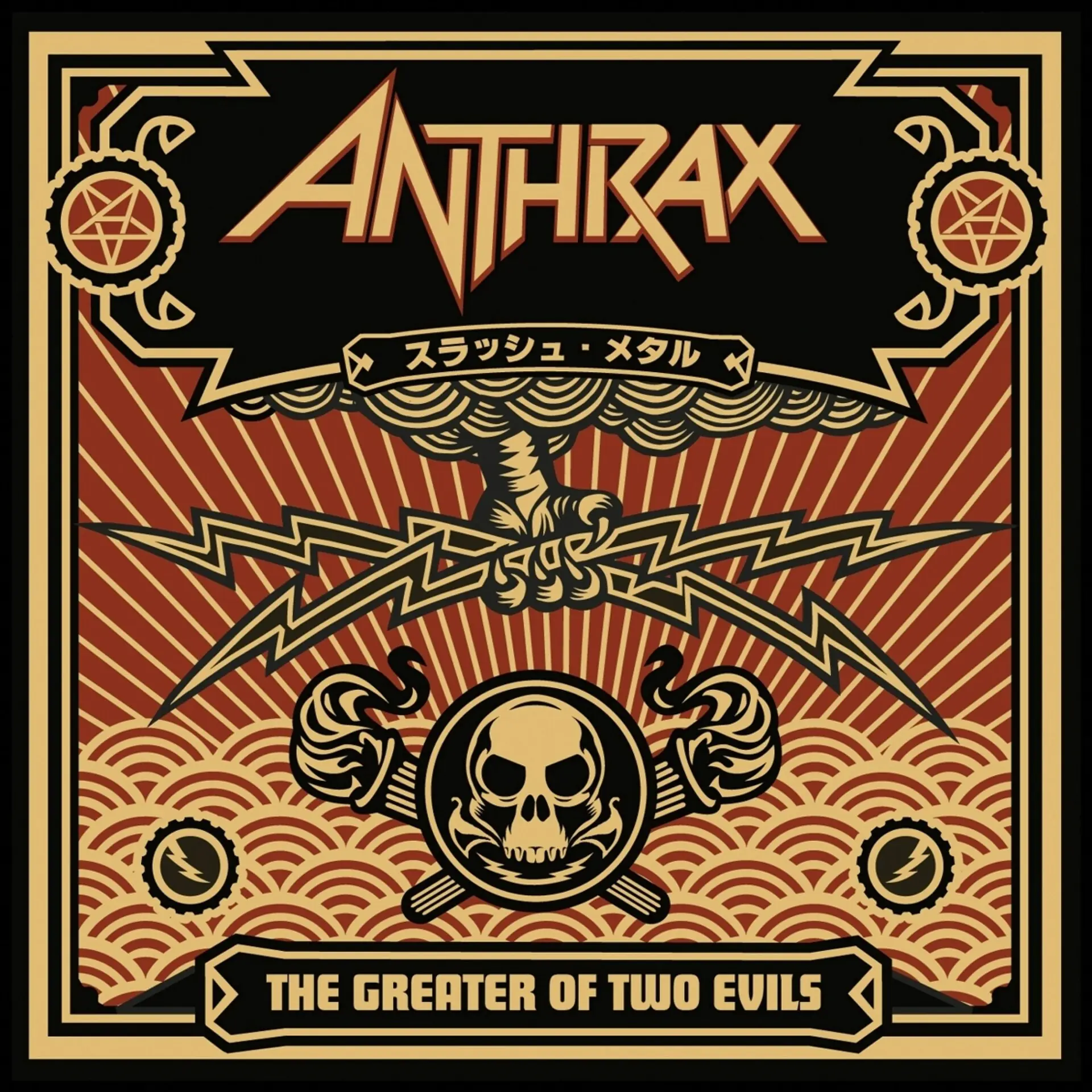 ANTHRAX - The Greater Of Two Evils · BLACK DLP · Picture 1 ANTHRAX - The Greater Of Two Evils · BLACK DLP (Thrash Metal Vinyl) · Picture 1