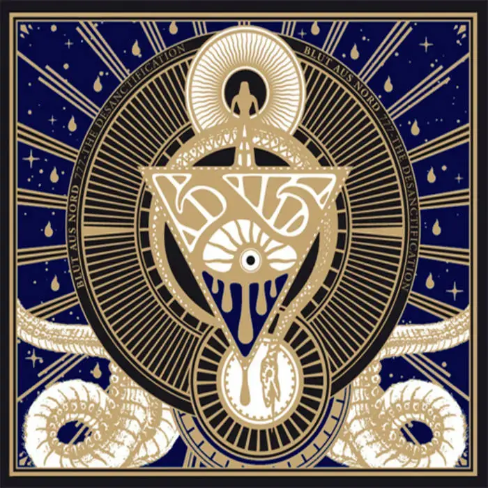 BLUT AUS NORD - 777 - The Desanctification · BLUE/BLACK MARBLED LP 1