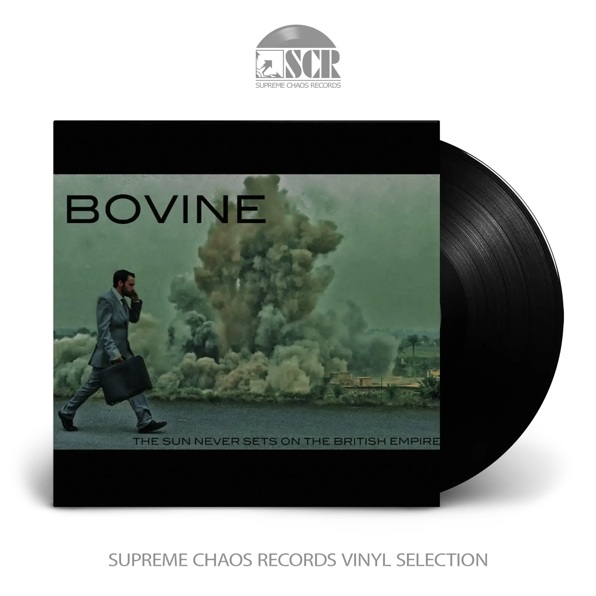 BOVINE - The Sun Never Sets On The British Empire · BLACK LP