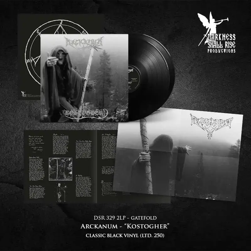 ARCKANUM - Kostogher · BLACK 2LP (Black Metal Vinyl) · Bild 2