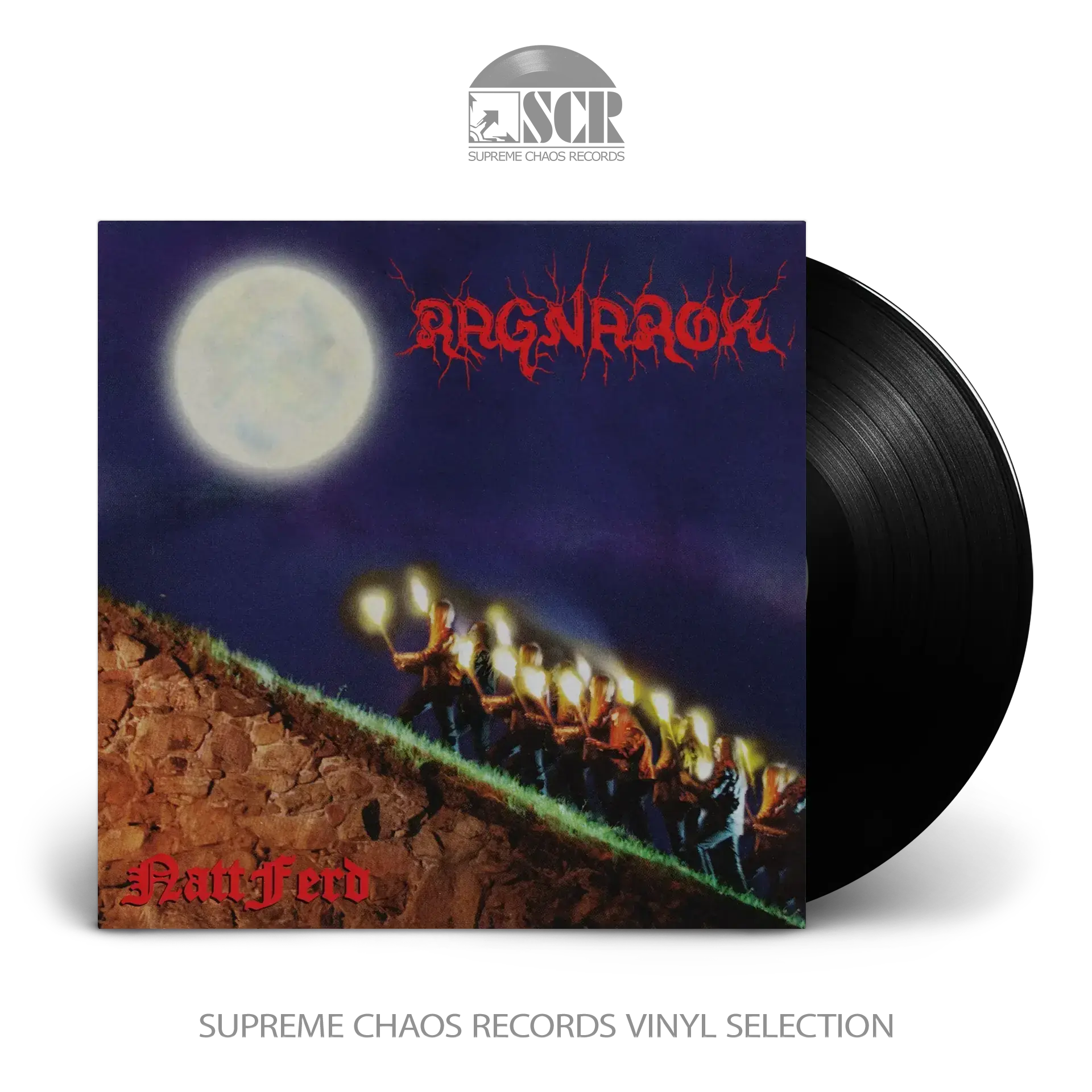 RAGNAROK · Nattferd | BLACK LP RAGNAROK · Nattferd | BLACK LP (Black Metal Vinyl)