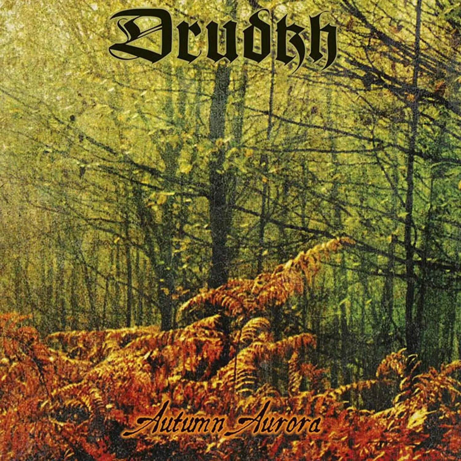 DRUDKH - Autumn Aurora · GREEN/BLACK LP (Pagan Black Metal Vinyl) · Picture 1