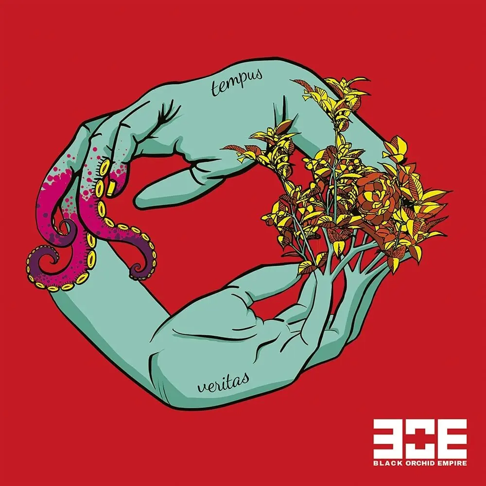 BLACK ORCHID EMPIRE · Tempus Veritas | TRANSPARENT GREEN/WHITE MARBLED LP · Picture 1 BLACK ORCHID EMPIRE · Tempus Veritas | TRANSPARENT GREEN/WHITE MARBLED LP (Progressive Metal Vinyl) · Picture 1