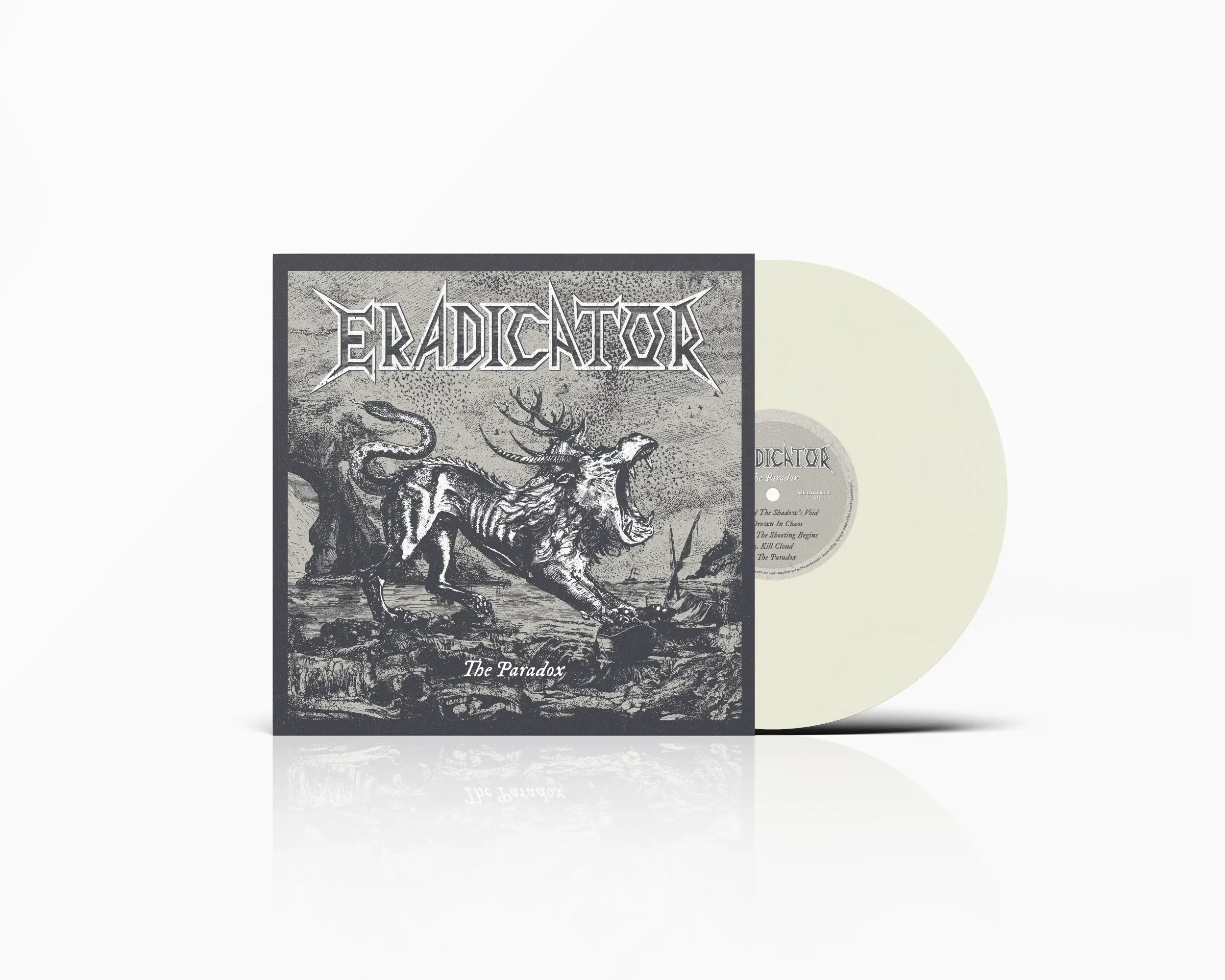 ERADICATOR · The Paradox | CREAM WHITE LP (Thrash Metal Vinyl)