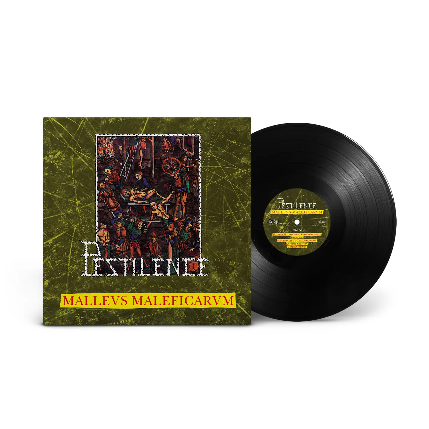 PESTILENCE - Malleus Malleficarum (Re-Release 2023) · BLACK LP PESTILENCE - Malleus Malleficarum (Re-Release 2023) · BLACK LP (Death Metal Vinyl)