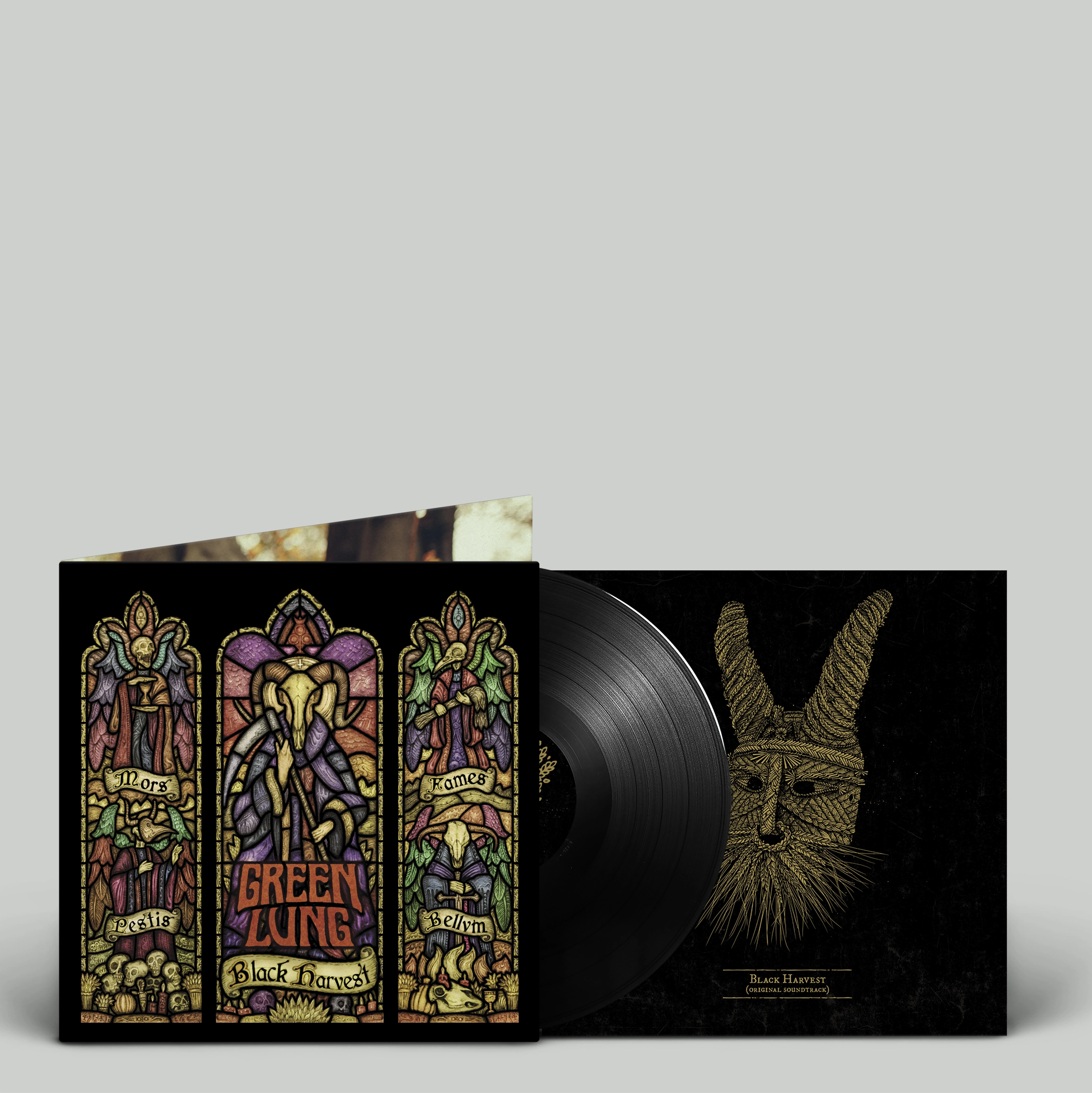 GREEN LUNG · Black Harvest | BLACK LP GREEN LUNG · Black Harvest | BLACK LP (Psychedelic Rock Vinyl)