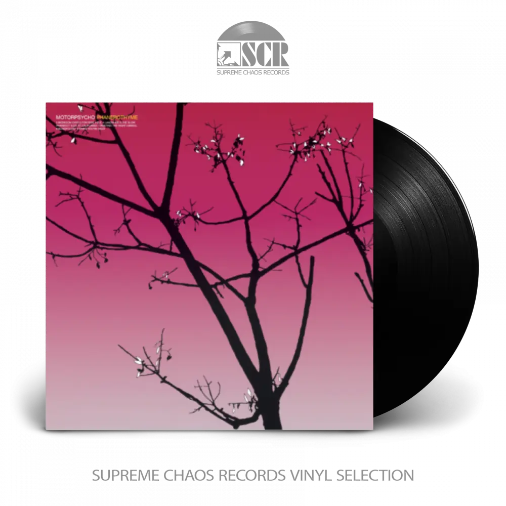 MOTORPSYCHO · Phanerothyme | BLACK LP (Psychedelic Rock Vinyl)