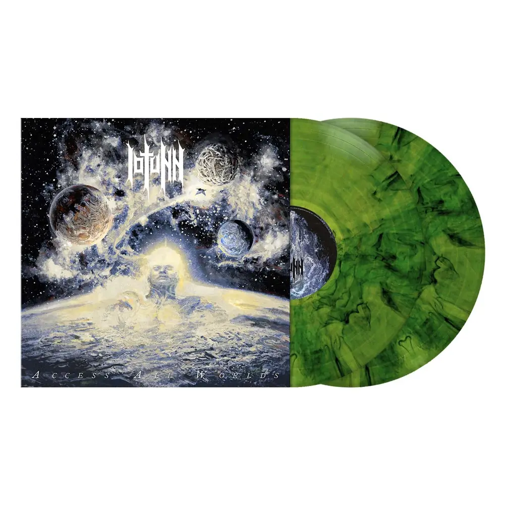 IOTUNN - Access All Worlds · LEAF GREEN MARBLED 2LP IOTUNN - Access All Worlds · LEAF GREEN MARBLED 2LP (Progressive Metal/Doom Metal/Melodic Death Metal Vinyl)