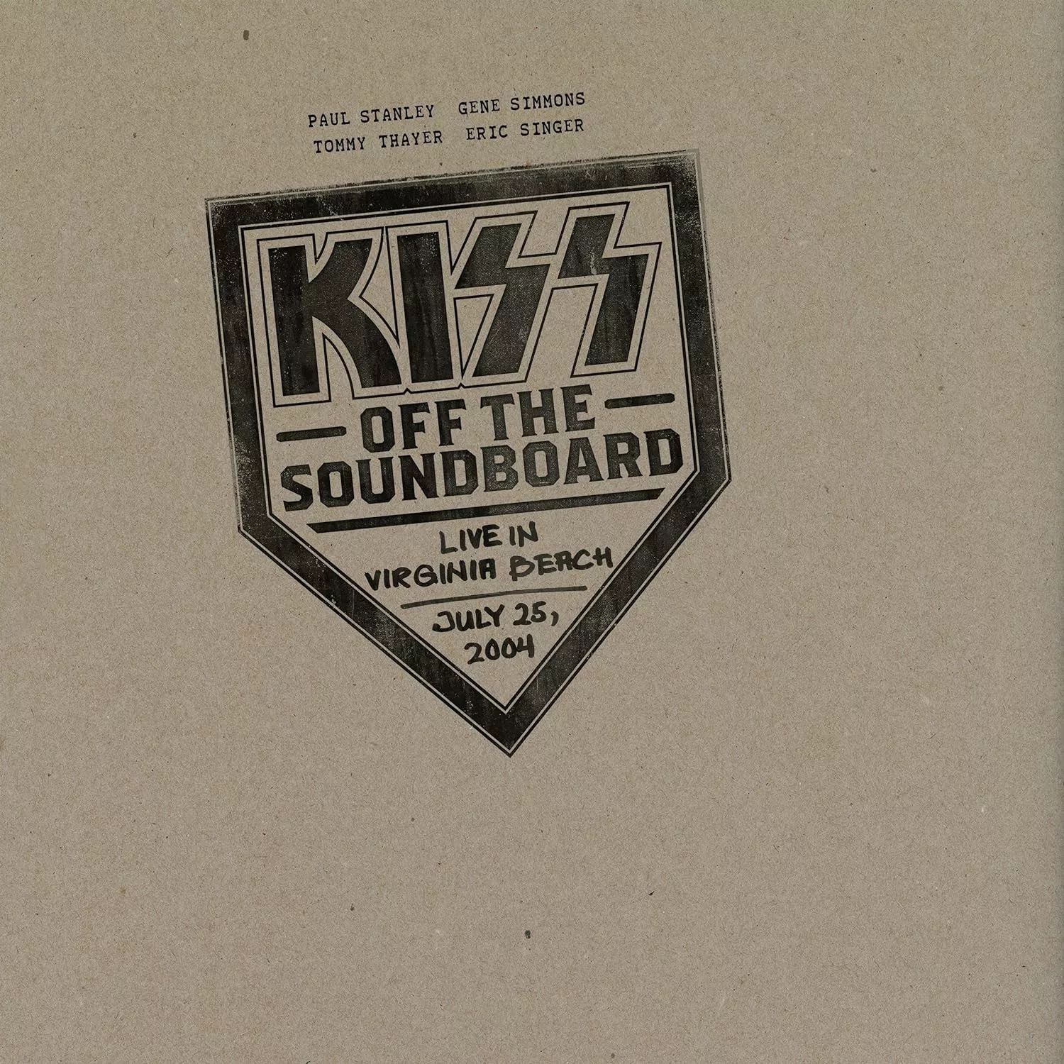 KISS - Off The Soundboard: Live In Virgina Beach 2004 · BLACK 3LP · Picture 1 KISS - Off The Soundboard: Live In Virgina Beach 2004 · BLACK 3LP (Hard Rock Vinyl) · Picture 1