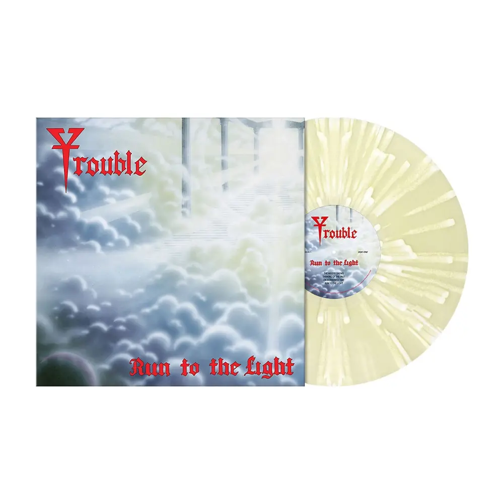 TROUBLE - Run To The Light · VANILLA/WHITE SPLATTER LP