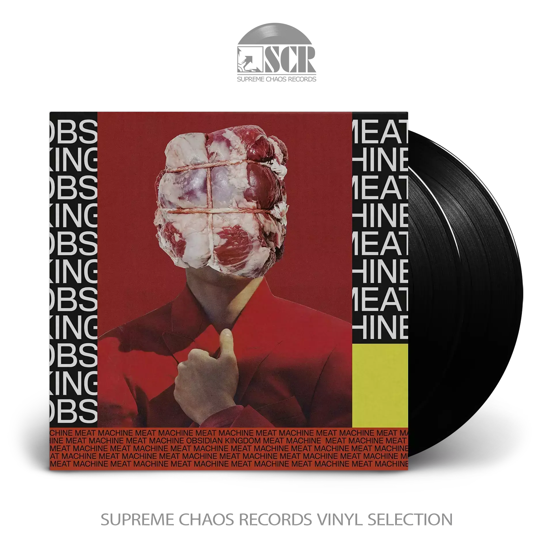 OBSIDIAN KINGDOM - Meat Machine · BLACK DLP OBSIDIAN KINGDOM - Meat Machine · BLACK DLP (Progressive Metal Vinyl)