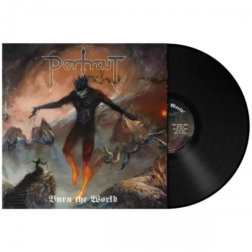 PORTRAIT · Burn The World | BLACK LP PORTRAIT · Burn The World | BLACK LP (Heavy Metal Vinyl)