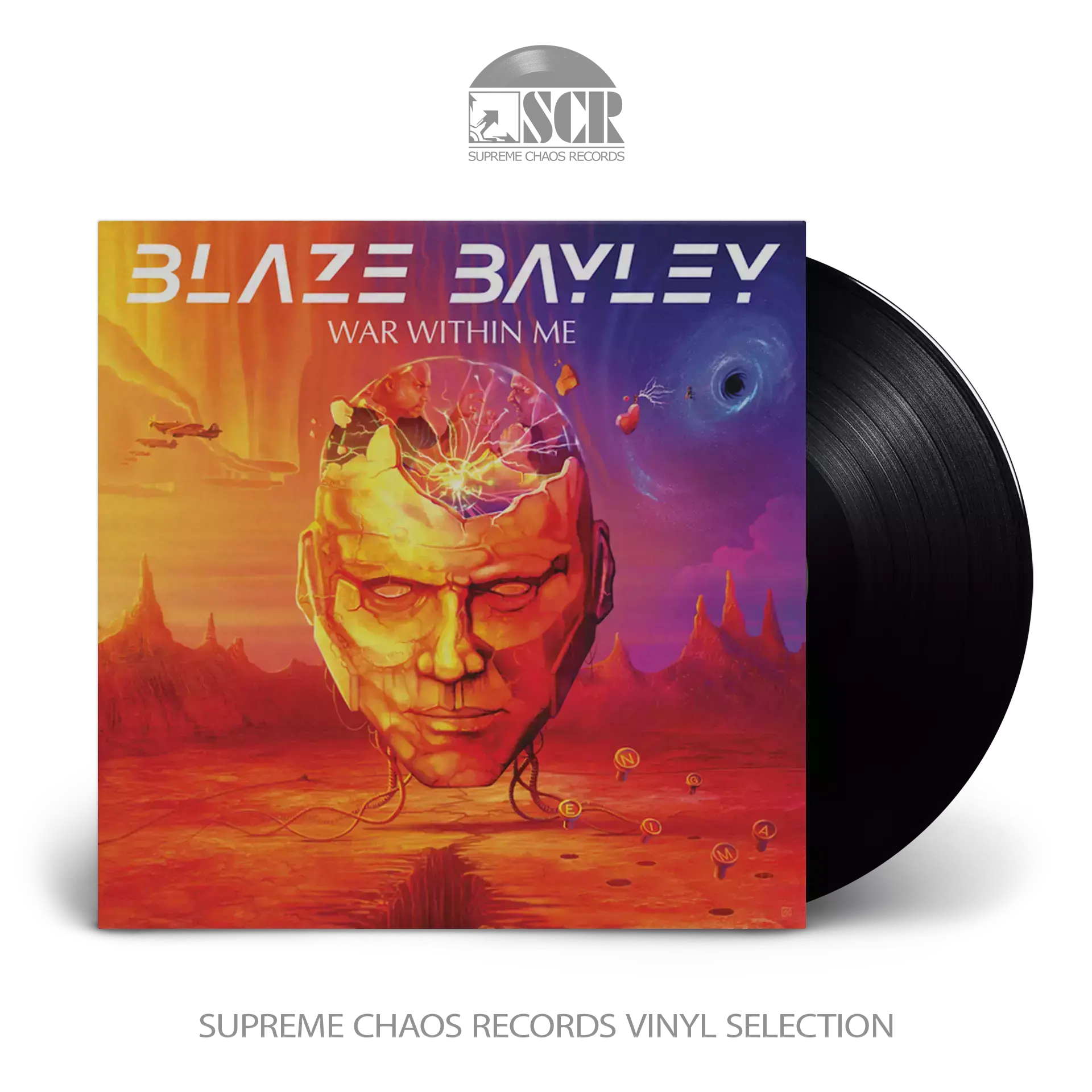 BLAZE BAYLEY - War Within Me · BLACK LP