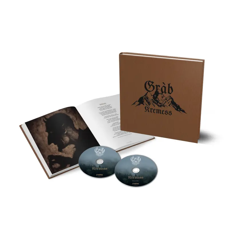GRÀB - Kremess · 2CD HARDCOVER BOOK GRÀB - Kremess · 2CD HARDCOVER BOOK (Black Metal CDs)