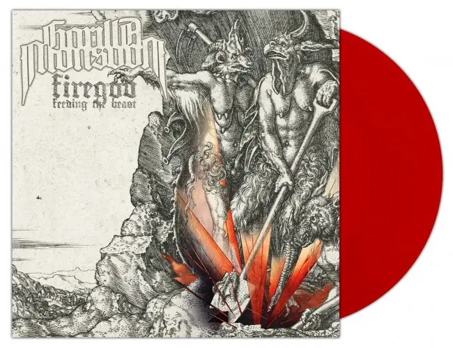GORILLA MONSOON - Firegod - Feeding The Beast · RED LP