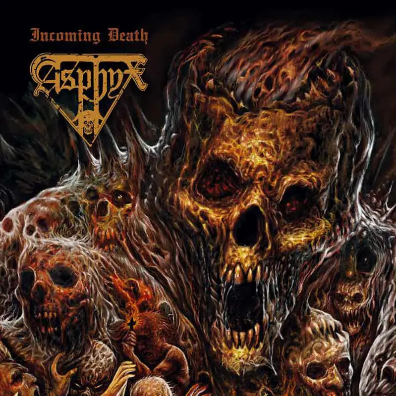 ASPHYX - Incoming Death (Pop-Up) · ORANGE LP 1